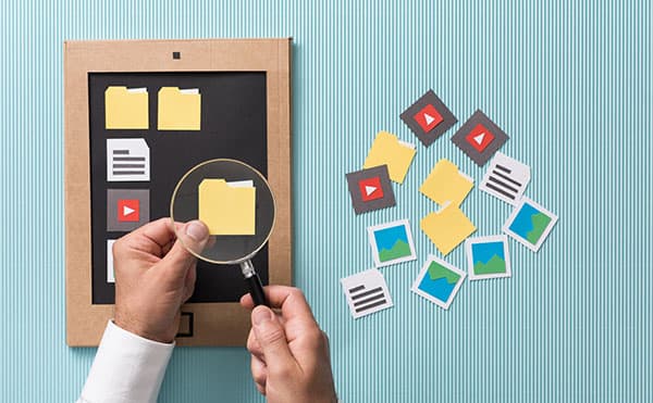 Framework for folder structure in a business